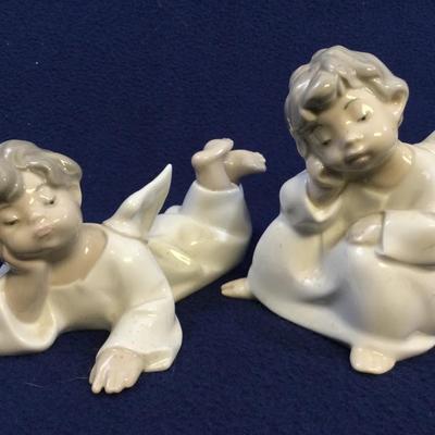 Lladro Angels Retired (2) Pieces