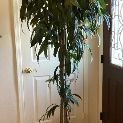 Faux Tree Approximately 7.5 feet Tall