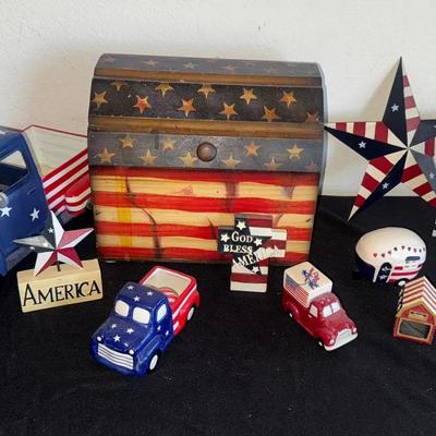 American Decor (A Festive Trunk, Truck And More)