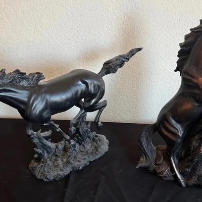 Home interiors “Wild Mustang “ And Rearing Horse Statues