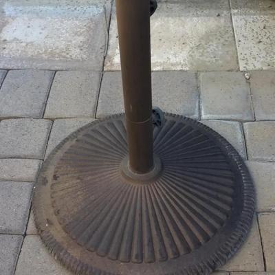 19” Round Heavy Metal Umbrella Stand
