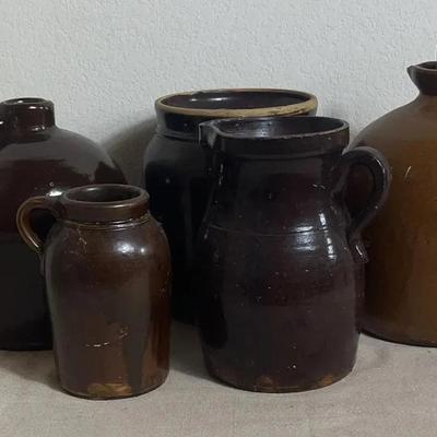Pottery Jugs And Pots