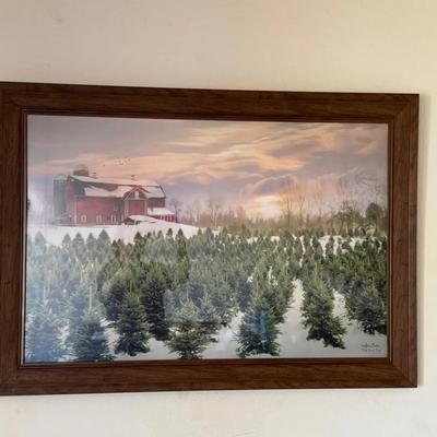 Farmhouse Print “Pick Your Tree” By Lori Deiter