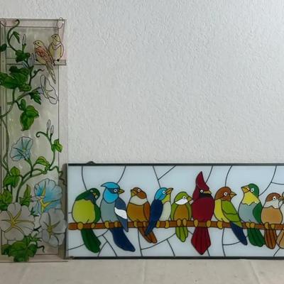 Stained Glass With Birds