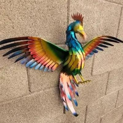 Metal Phoenix Wall Art