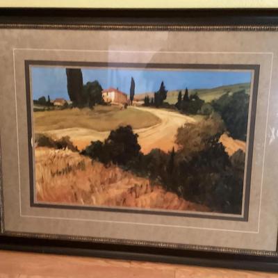 Large Framed Landscape (Kirkland)