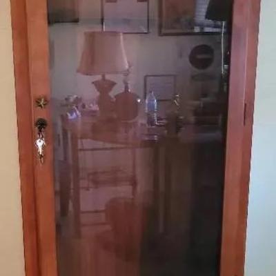 Gun Cabinet W/ Glass Front