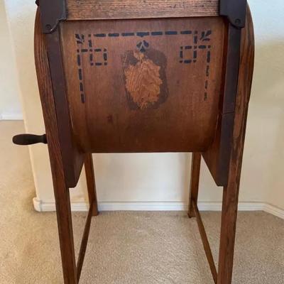 Antique Bentwood Butter Churn
