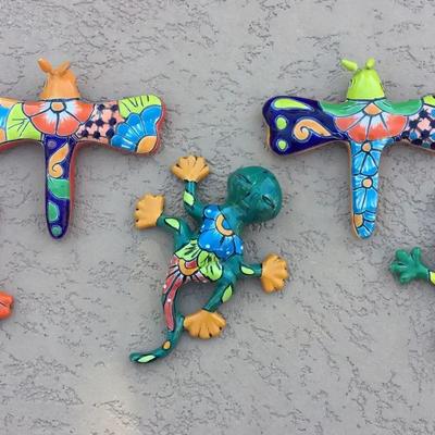Made In Mexico Colorful Ceramic Creatures