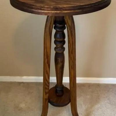 Antique Pedestal Table