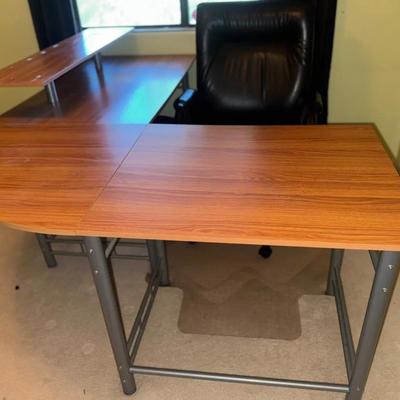 Desk, Chair & Shredder 