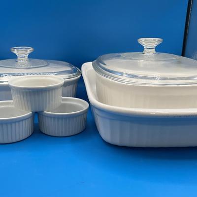 BM778 French White Corning ware