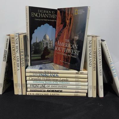 BM714 National Geographic Society Earth, Science And More Books