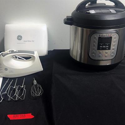 BM708 Insta Pot And GE Hand Mixer Set