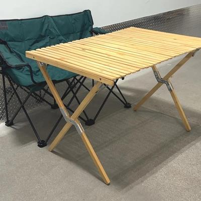 BM784 Slumber jack Camping Chair Love Seat & Table