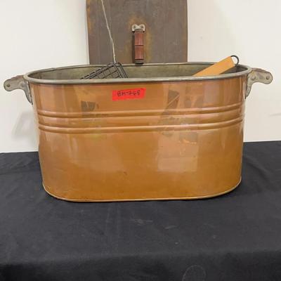 BM748 Copper Wash Boiler