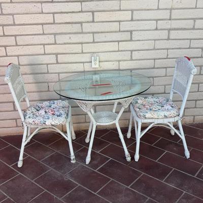 BM118 Wicker Patio Set  