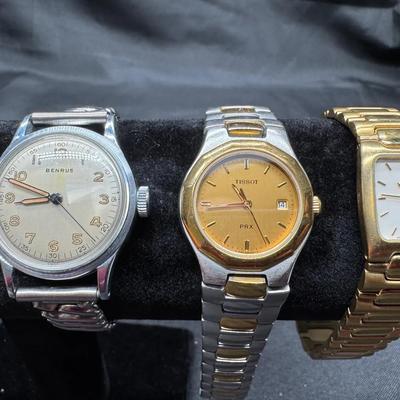 Men’s Watches | Benrus Mechanical, Tissot PRX Quartz, Citizen Noblia | Swiss & Japan