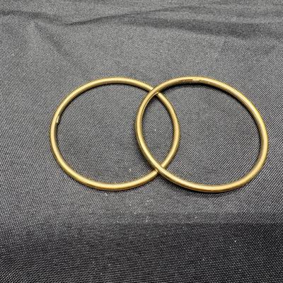 14K Yellow Gold Bangle Bracelets | Pair | 14.49g Total Weight