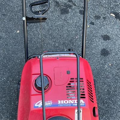 Honda Harmony HS520 Snowblower 