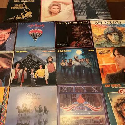 Collection of Classic 70s & 80s Vinyl Records 15 Albums