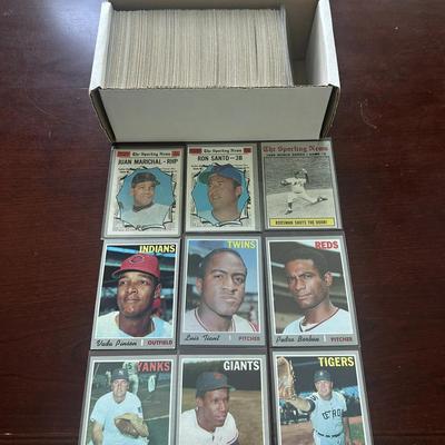 Over 300 1970 Topps Baseball Cards.