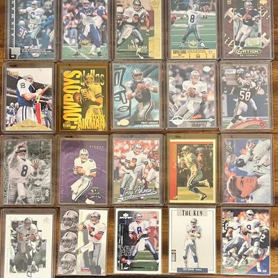 20 - Collectible Troy Aikman Football Cards #1