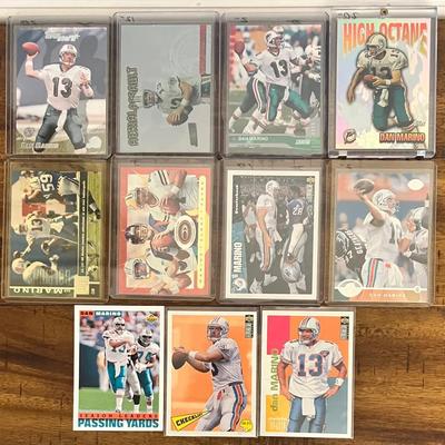 11 - Collectible Dan Marino Football Cards #1