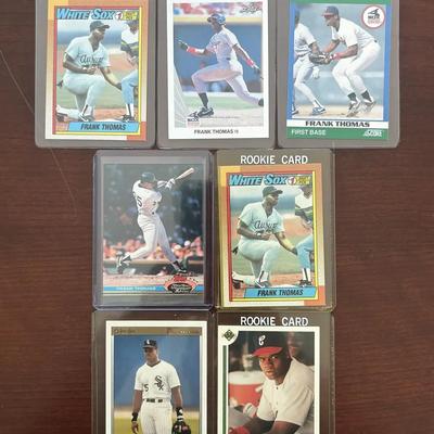 Frank Thomas Rookie Card Lot