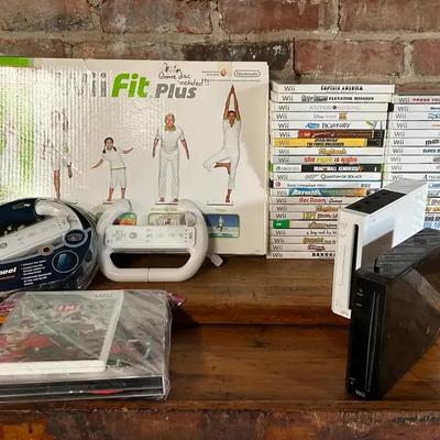 Nintendo Wii System With Games And More