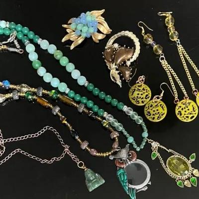 Costume Jewelry with Marked