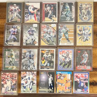 20 - Collectible Troy Aikman Football Cards #2