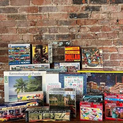 Lot Of 19 Unopened Puzzles