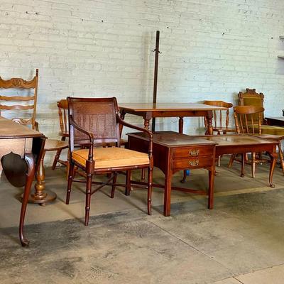 Very Large Lot of Project Condition Furniture - 15+ Pieces