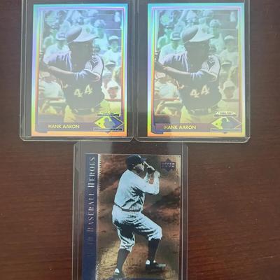 1991 Upper Deck Baseball Cards. Hank Aaron. 1995 Upper Deck Babe Ruth Baseball Heroes