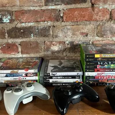 XBOX, XBOX 360 and PS3 Games and Controllers
