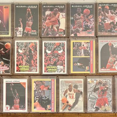 16 - Collectible Michael Jordan Basketball Cards #2