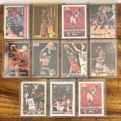11 - Collectible Michael Jordan Basketball Cards #3