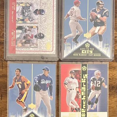 4 -  Collectible Sports Cards - Kobe, Brady, Vick, Ichiro +++