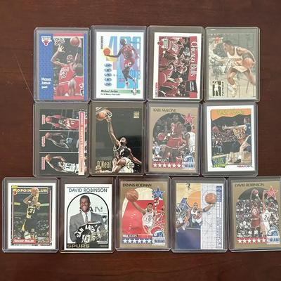Vintage Basketball Cards. Michael Jordan, Magic, Shaq, and More
