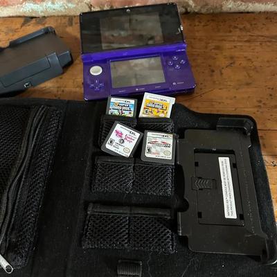Nintendo 3DS System With Mario & Other Games