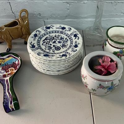 Vintage Kitchenware Plus A Cow