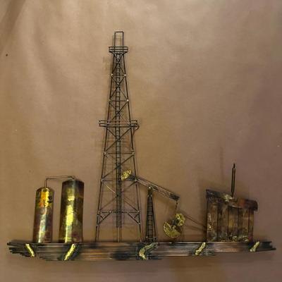Petroleum Industry Wall Sculpture
