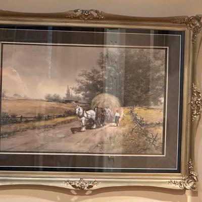 Sale Photo Thumbnail #3: Original Watercolor by Frank F English