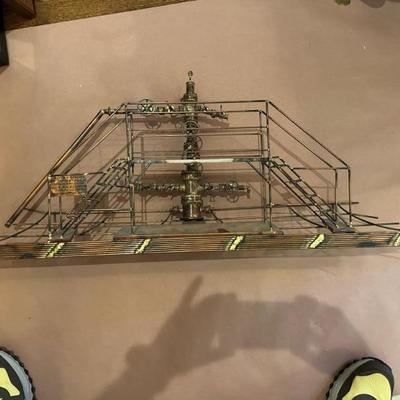 Oil & Gas Industry wall sculpture