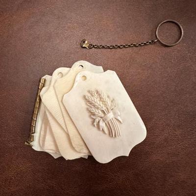 "Dance card charm, antique as foundVinta