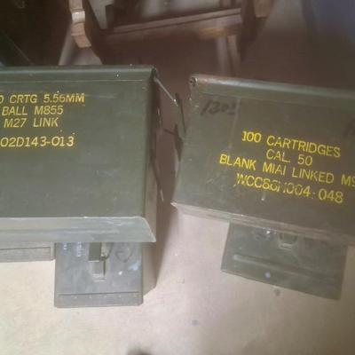 Ammo boxes