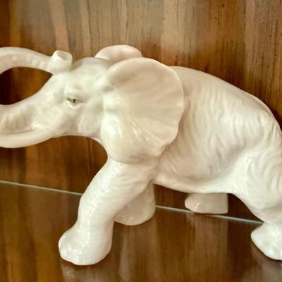 Lenwile China Elephant Figurine
