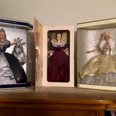 Mattel Holiday Barbies