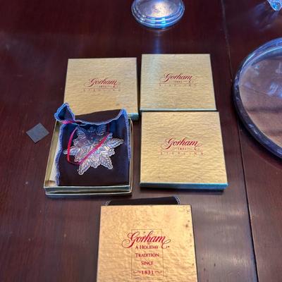 Sale Photo Thumbnail #91: Gorham STerling Ornaments
